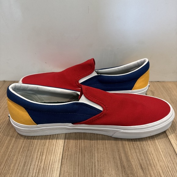 Size 11.5 VANS Classic Slip-On Yacht Club Mens Shoes VN0A38F7QF2 - Picture 6 of 14